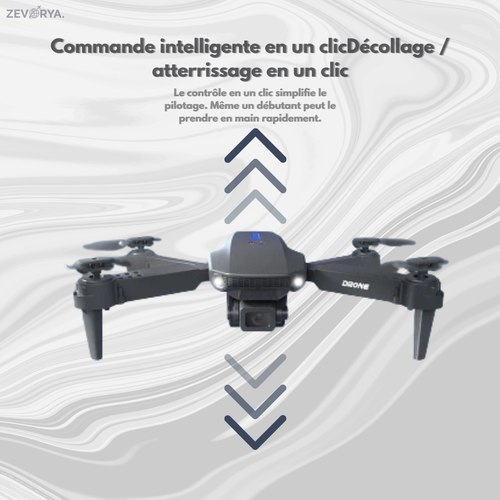 Drone E88 – Caméra 4K, Pliable & Léger