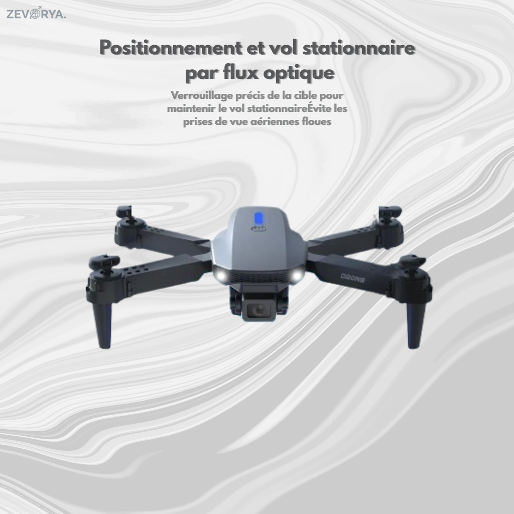 Drone E88 – Caméra 4K, Pliable & Léger